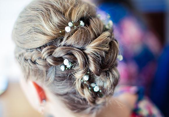 chignon de mariage 